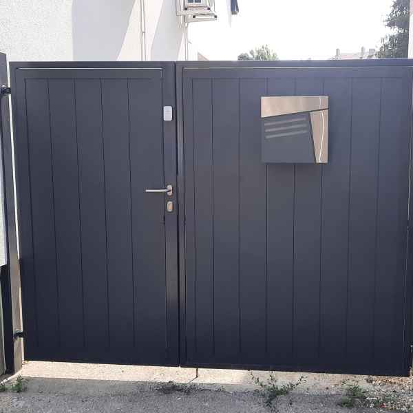 Kétszárnyú nagykapu box